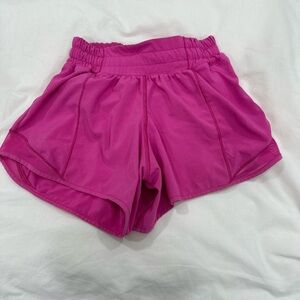 lululemon sonic Pink Athletic Shorts